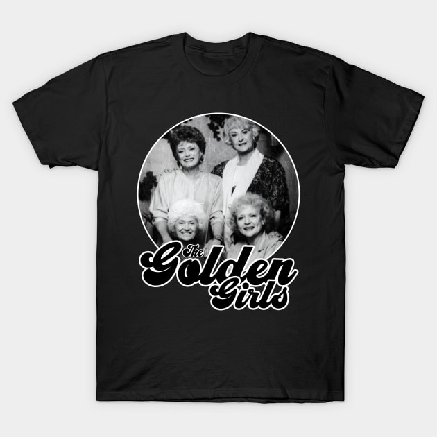 Golden Girls Black Style Vintage T-Shirt by AbigailArt